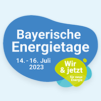 Bayerische Energietage 14. - 16. Juli 2023 Wir & jetzt für neue Energie