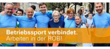 Link zu Linkedin: Betriebssport verbindet. Arbeiten in der ROB!